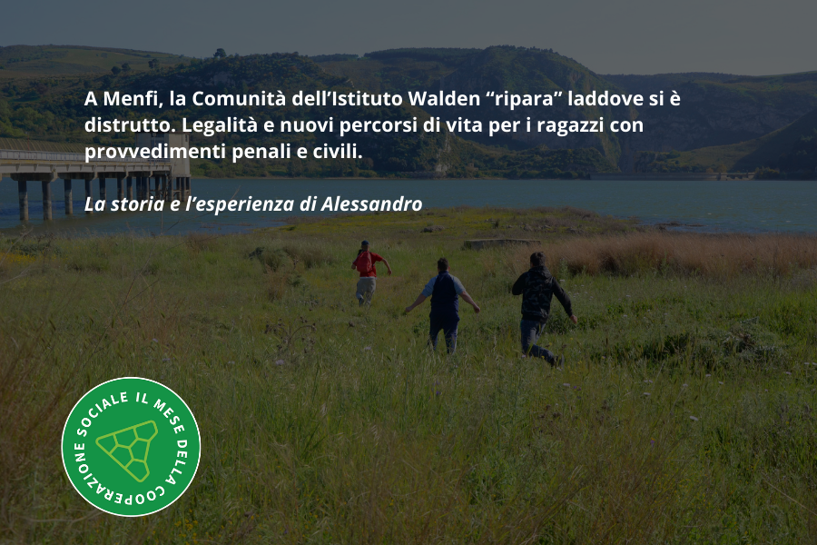 A Menfi, la Comunità dell’Istituto Walden “ripara” laddove si è distrutto. Legalità e nuovi percorsi di vita per i ragazzi con provvedimenti penali e civili